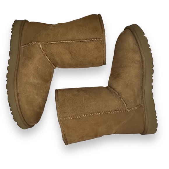 UGG Classic Short II Boots Chestnut 12 - Picture 6 of 13